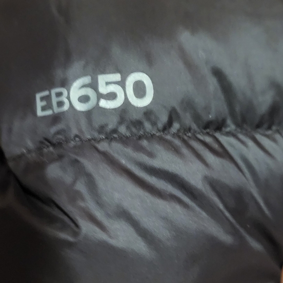 Eddie Bauer Womens EB650 Black Down Packable Puffer Mid Length Jacket Size 2XL - Picture 6 of 7